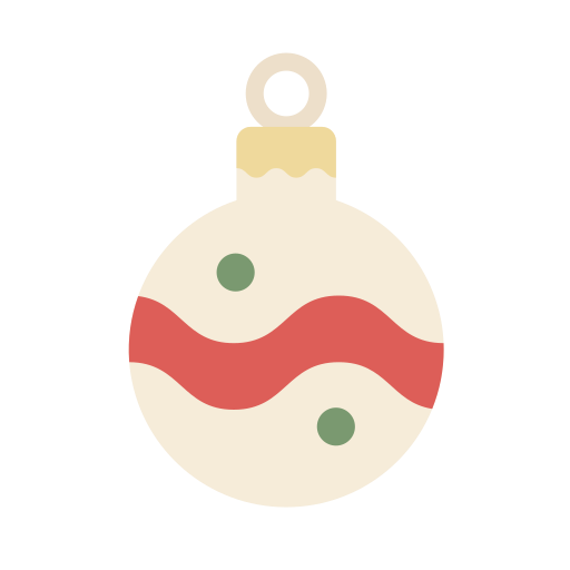 Christmas, christmas ball, decoration, tree icon